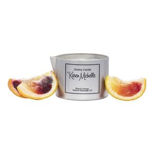 Blood Orange Scented Massage Oil Destiny Candle